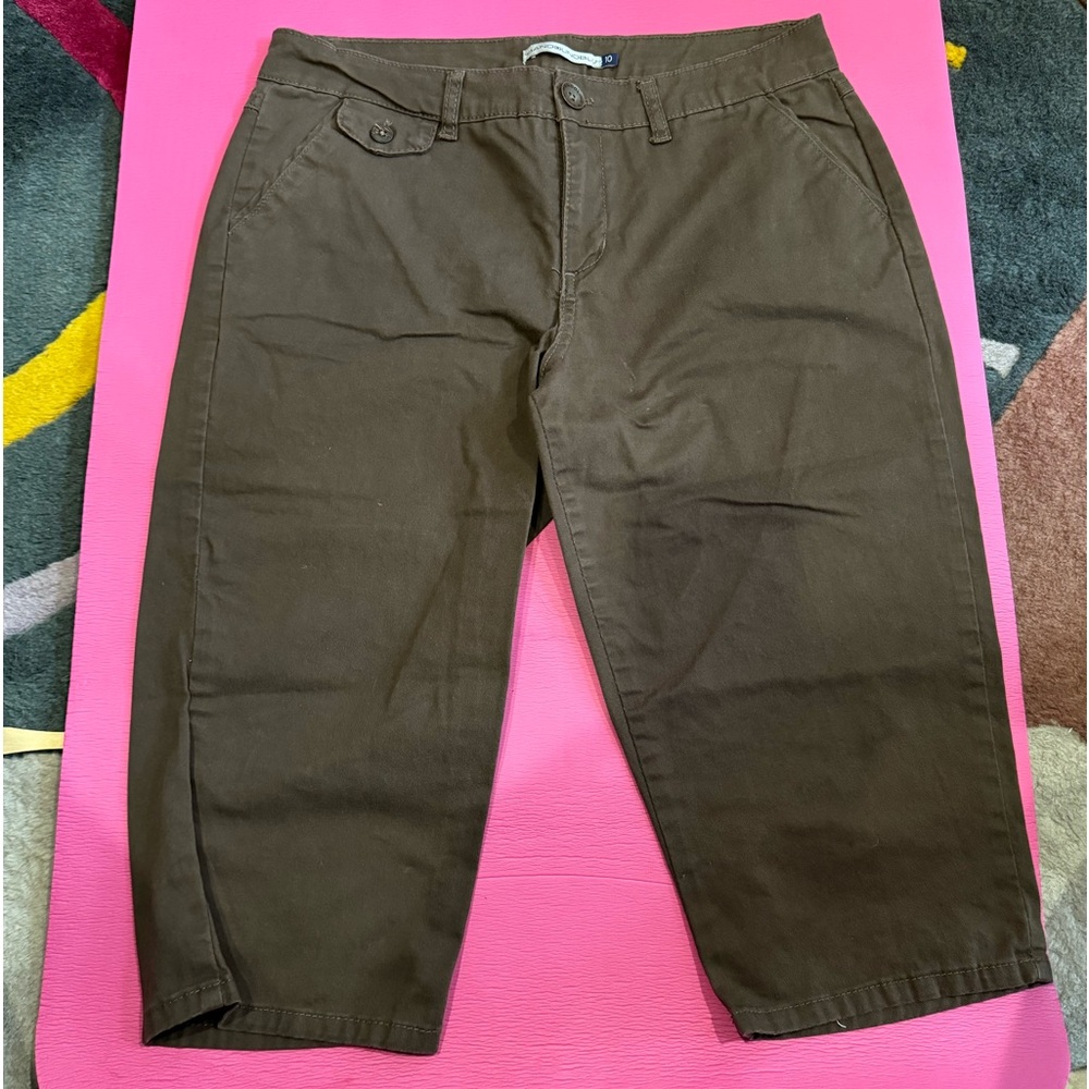 Vintage Y2K Bandolinoblu brown Bermuda shorts size 10